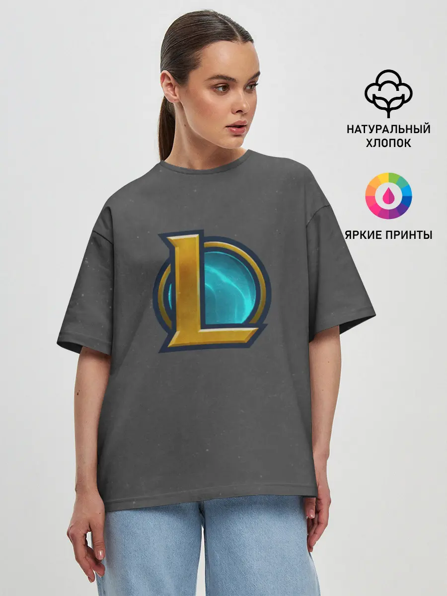 Женская футболка оверсайз / League of Legends