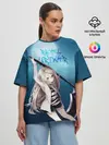 Женская футболка оверсайз / Рейчел Гарднер