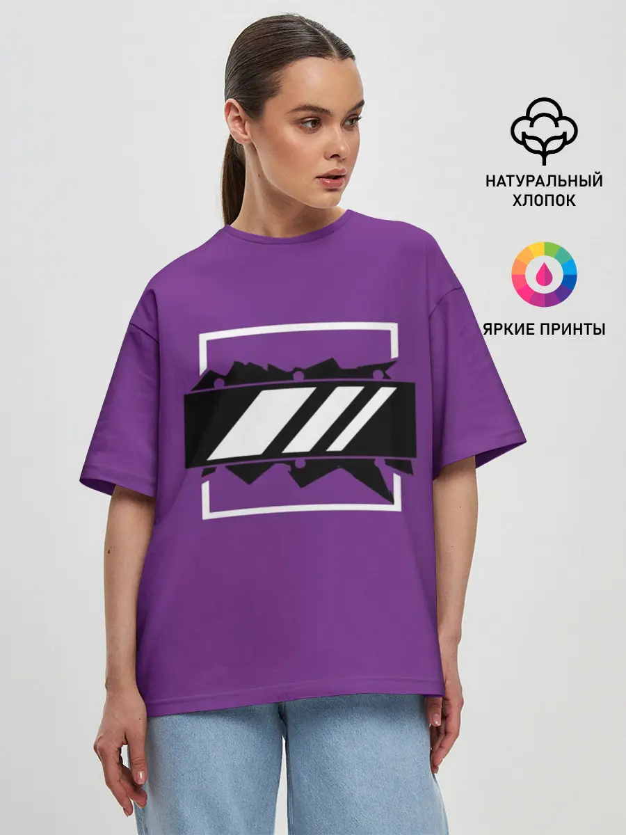Женская футболка оверсайз / R6S MIRA