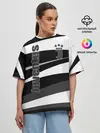 Женская футболка оверсайз / Juventus