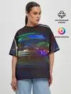 Женская футболка оверсайз / Neon