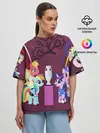 Женская футболка оверсайз / PONY