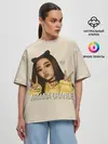 Женская футболка оверсайз / Ariana Grande (Ариана Гранде)