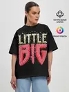 Женская футболка оверсайз / Little Big