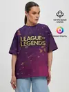 Женская футболка оверсайз / League of Legends
