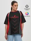 Женская футболка оверсайз / CS GO