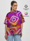 Женская футболка оверсайз / Инстаграм / Instagram
