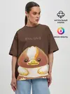 Женская футболка оверсайз / Baby Chocolate Niffler
