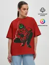 Женская футболка оверсайз / Strong