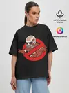 Женская футболка оверсайз / Охотники На Титанов