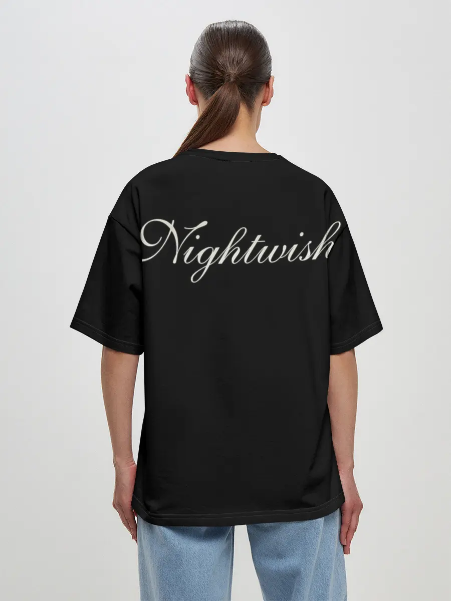 Женская футболка оверсайз / Nightwish Art