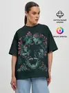 Женская футболка оверсайз / Любовь в апокалипсисе
