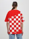Женская футболка оверсайз / ЛУКА МОДРИЧ / LUKA MODRIC