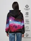 Женское худи / Кот с едой