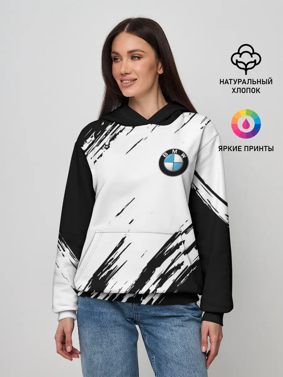 Женское худи / BMW | БМВ