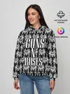 Женское худи / Guns n roses
