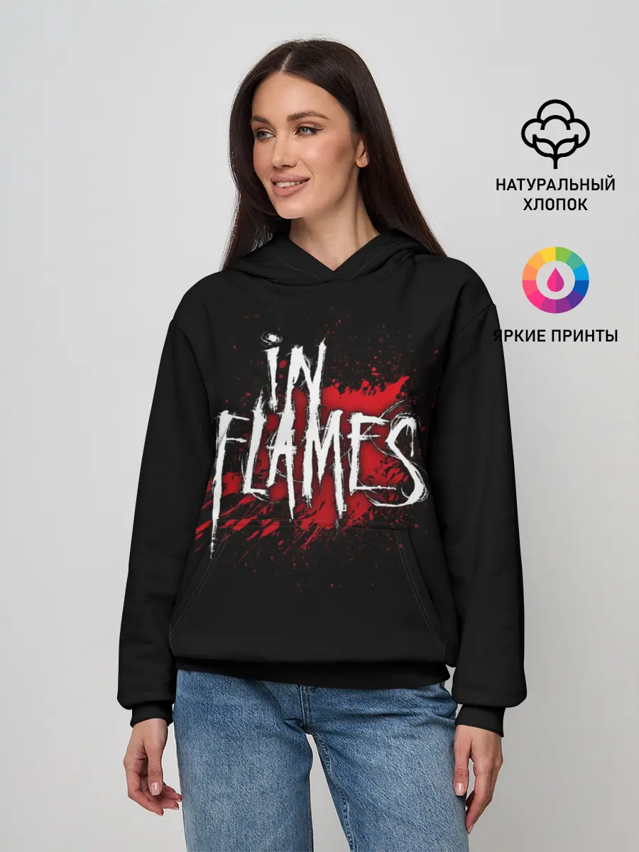 Женское худи / In Flames