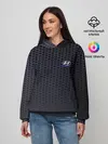Женское худи / HYUNDAI carbon uniform 2018