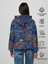 Женское худи / Необычные узоры