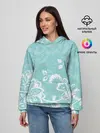 Женское худи / Кружевные цветы