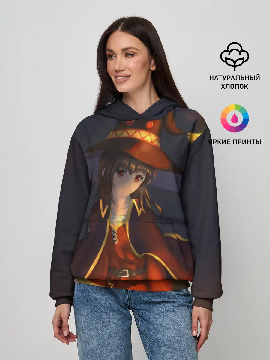 Женское худи / Megumin ночная