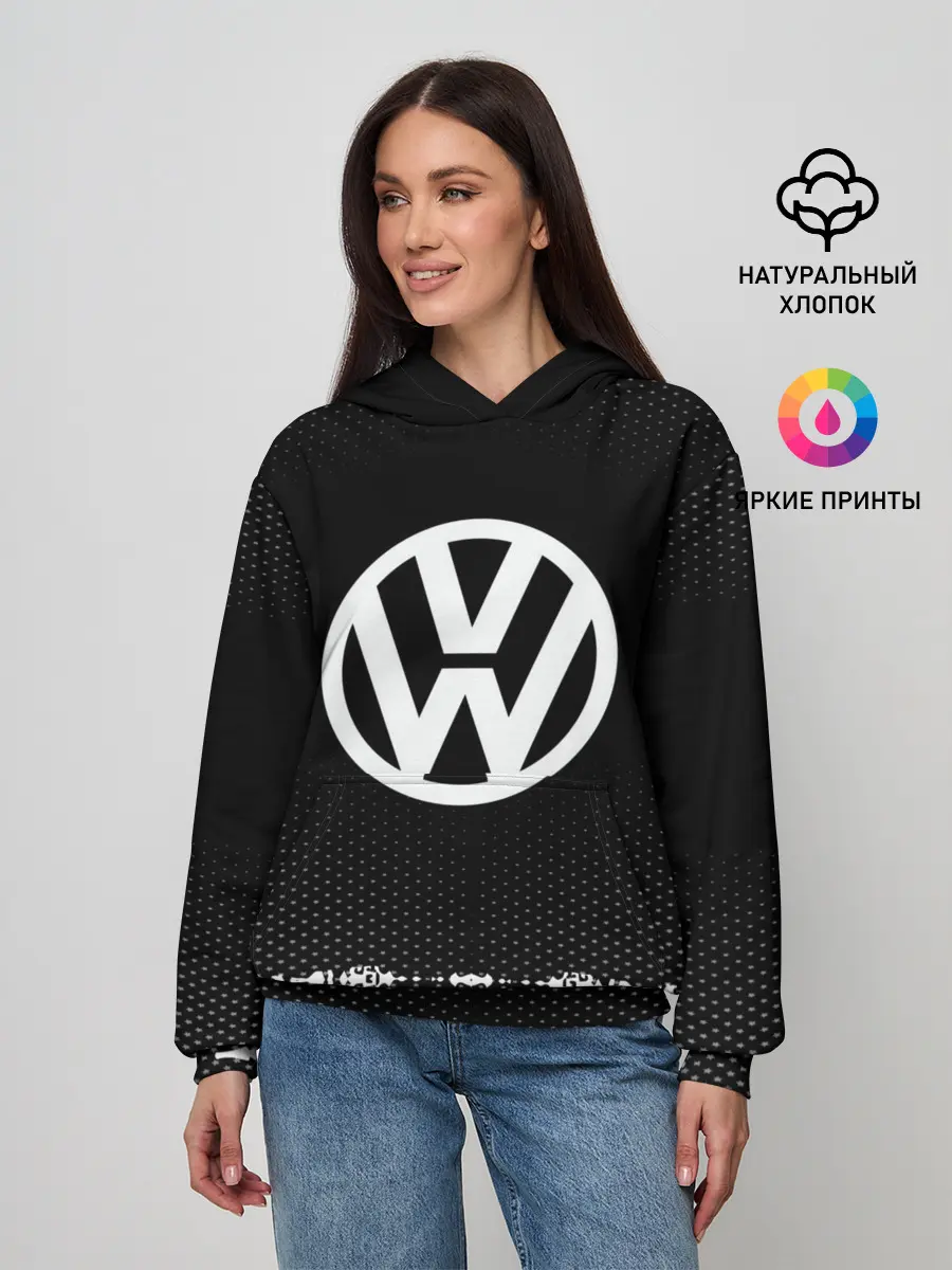 Женское худи / Volkswagen sport auto abstract