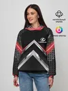 Женское худи / Lexus abstract line