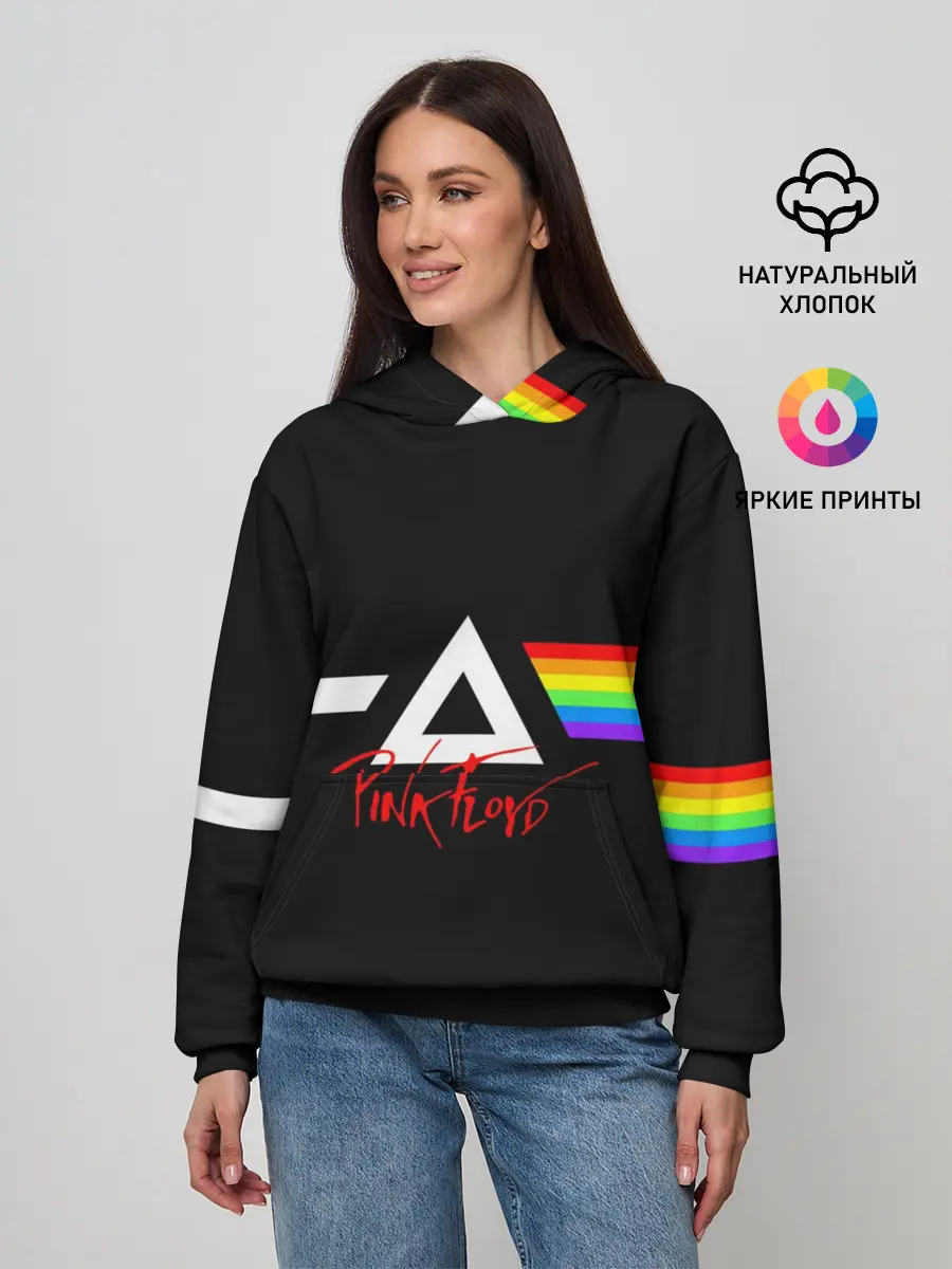 Женское худи / Pink Floyd