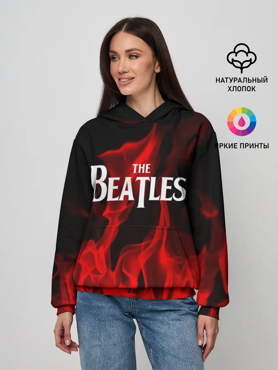 Женское худи / The Beatles