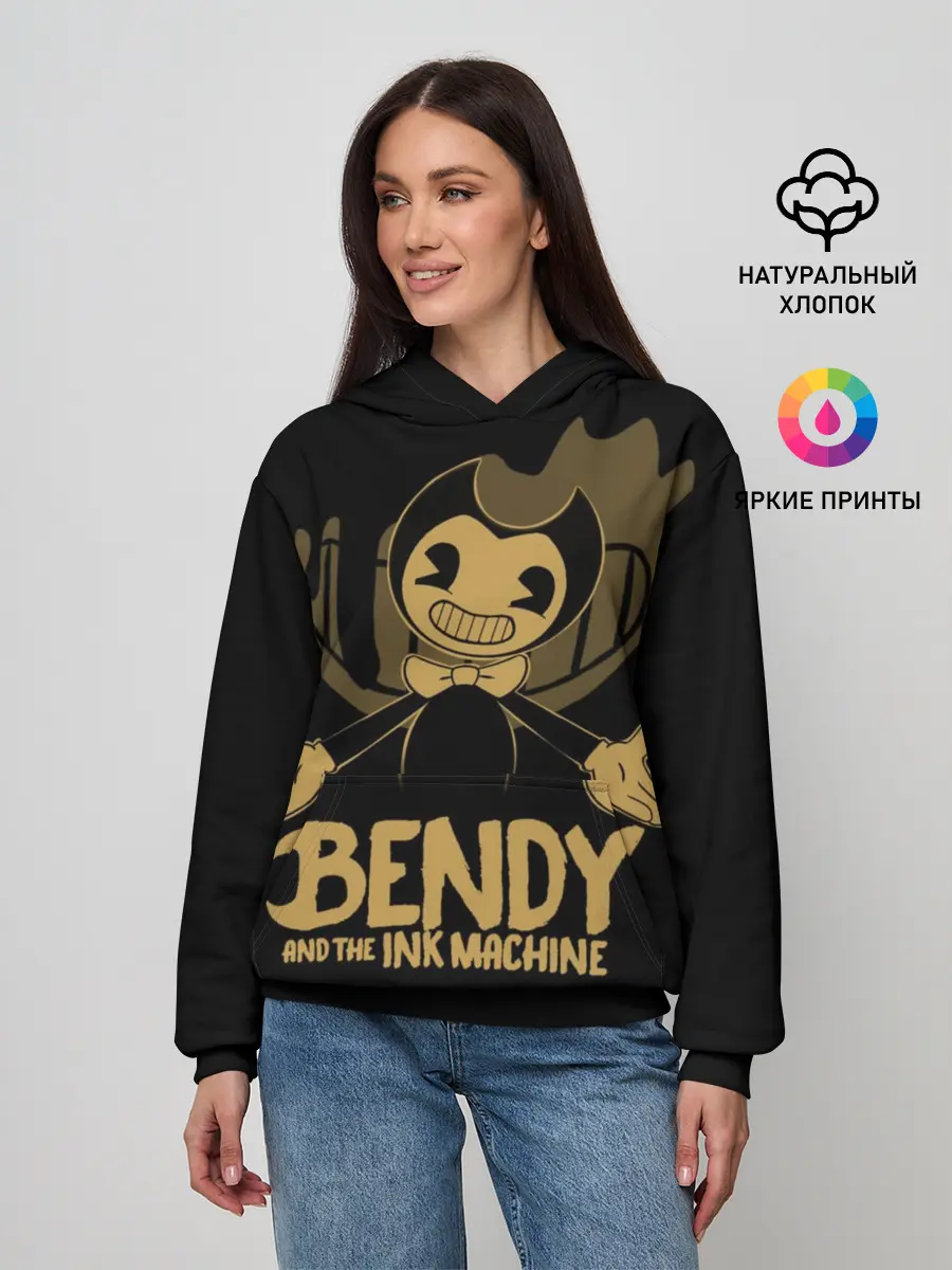 Женское худи / Bendy and the ink machine (20)