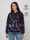 Женское худи / Космические Коты