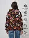 Женское худи / Кекс, Нартортики, Сладкий Ролл