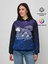 Женское худи / Мечтающий Единорог