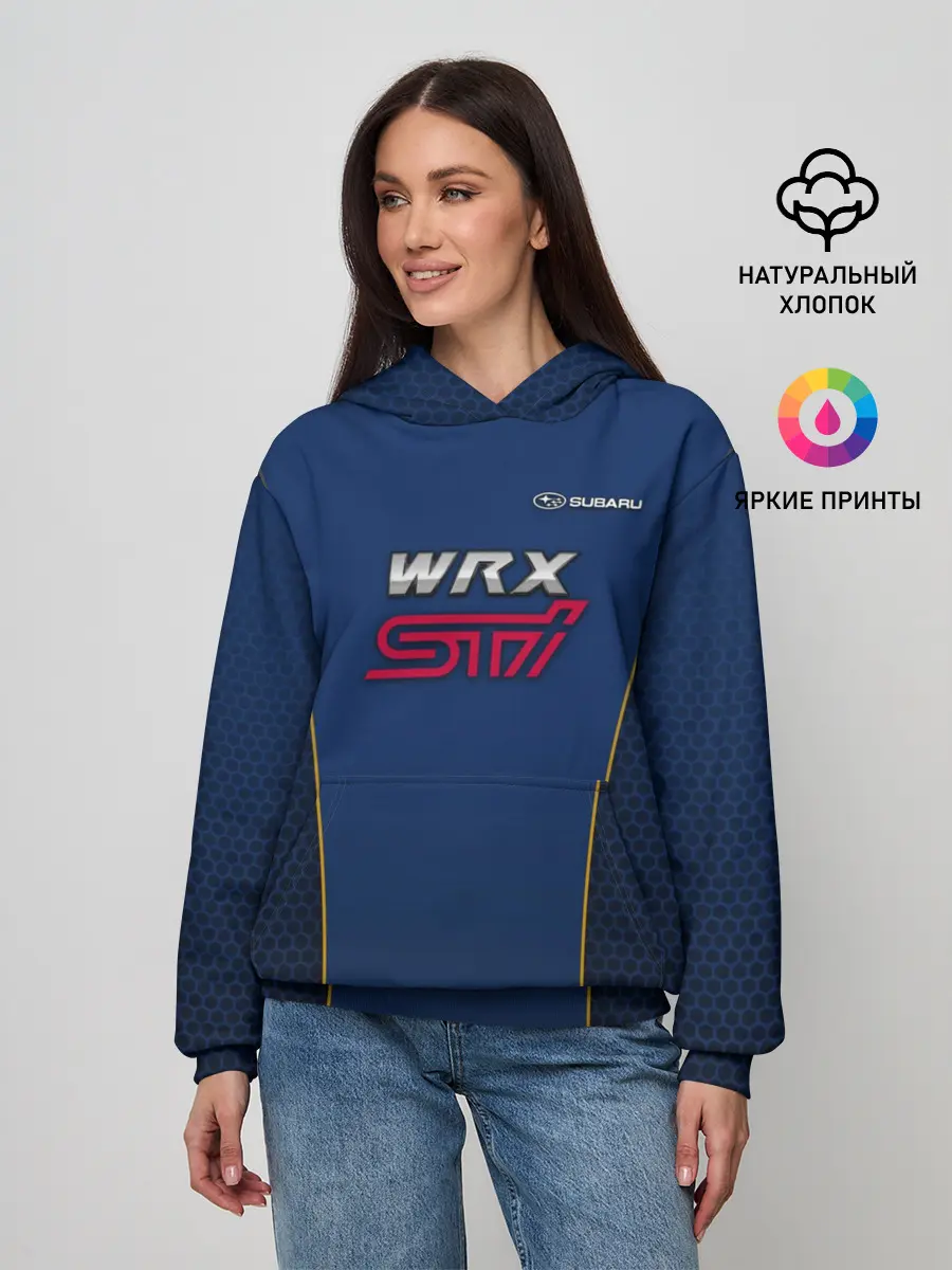Женское худи / Субару WRX STI Pro Sport