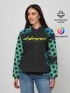Женское худи / CYBERPUNK 2077 (НА СПИНЕ)