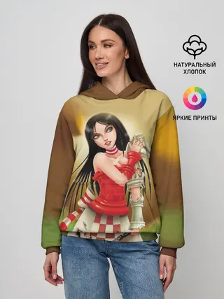 Женское худи / Алиса: безумие возвращается