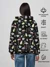 Женское худи / Розовый фламинго