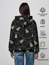 Женское худи / НЛО похищение коров