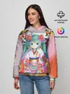 Женское худи / Окно Mika Hatsune