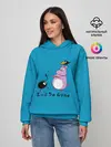 Женское худи / Хомяк Бо ругается с духами сажи