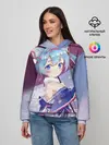 Женское худи / Хацуне Мику с зонтом