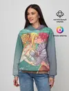 Женское худи / Хвост Феи поцелуй Люси и Нацу