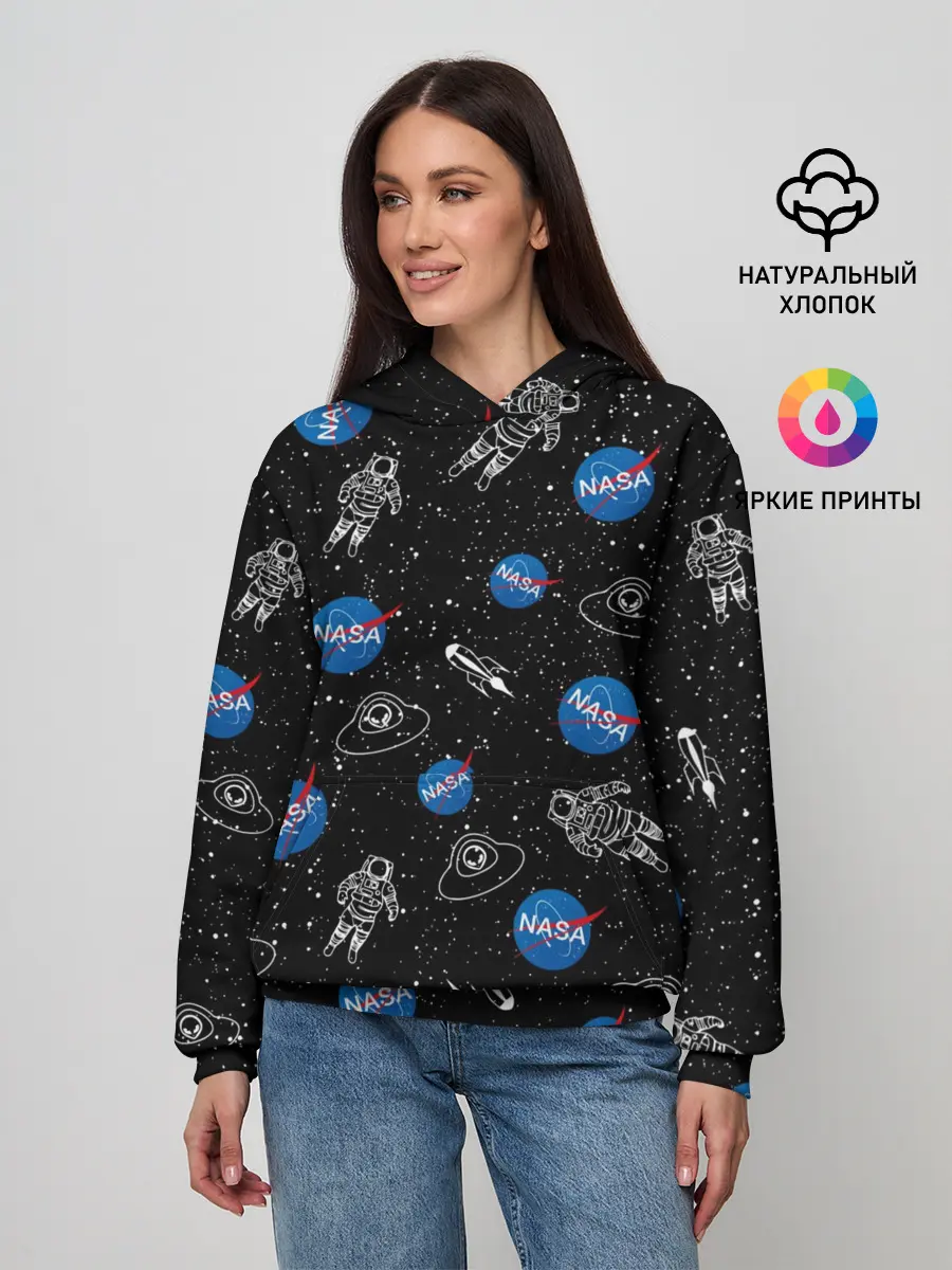 Женское худи / NASA