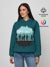 Женское худи / Ходячие Мертвецы