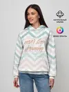 Женское худи / Никогда не переставай мечтать