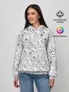 Женское худи / котики и кошки