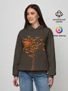 Женское худи / Дерево Лисиц