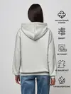 Женское худи / Лис Вцепился