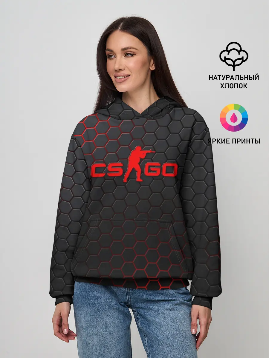 Женское худи / 3Counter-Strike