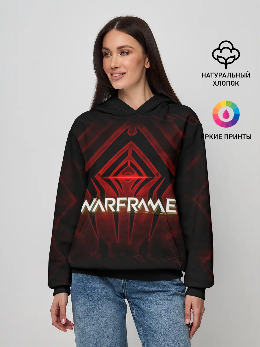 Женское худи / Warframe #1